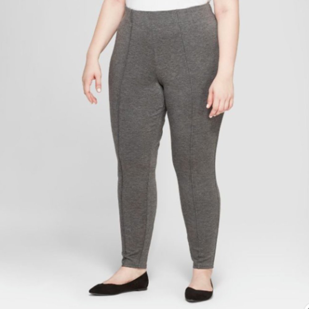 Ava & Viv - Mid Rise Skinny Comfort Waist Pants X(14w)